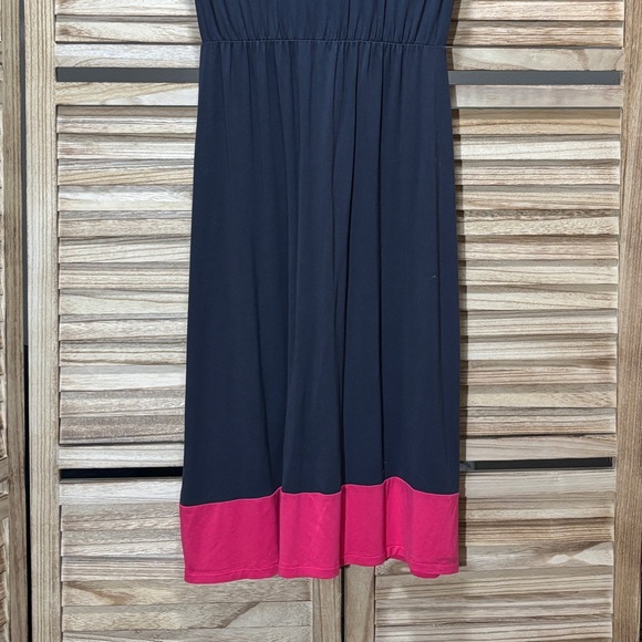 BODEN Color Block Midi Dress, Sleeveless - Picture 4 of 9